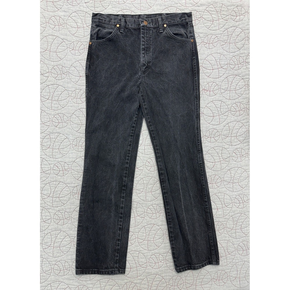 Wrangler Jeans Shadow Black Cowboy Cut Slim Fit 936WBK / Mens 32x32